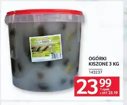 Selgros Ogórki kiszone oferta