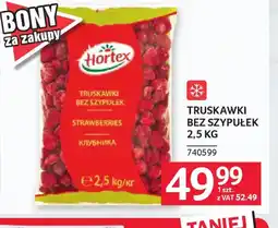 Selgros Hortex Truskawki bez szypułek oferta