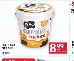 Selgros Smietana Laciata oferta