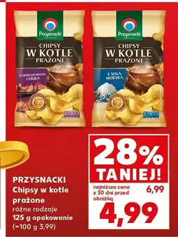 Kaufland Chipsy w kotle prażone oferta