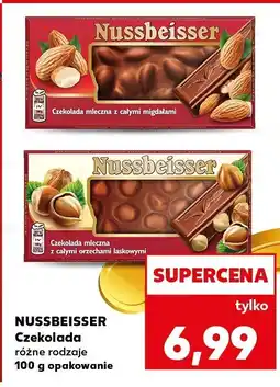 Kaufland Czekolada mleczna z całymi orzechami laskowymi oferta