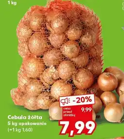 Kaufland Cebula żółta 5kg opakowanie oferta