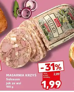 Kaufland Krzyż salceson jak ze wsi oferta