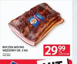 Selgros Boczek mocno wędzony oferta