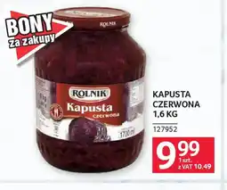 Selgros Rolnik Kapusta Czerwona oferta