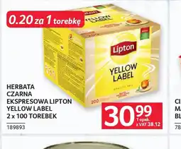 Selgros Lipton Herbata Yellow Label oferta