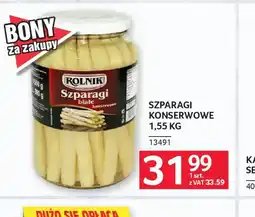 Selgros Rolnik Szparagi konserwowe oferta