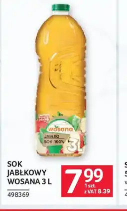 Selgros Wosana Sok jabłkowy oferta