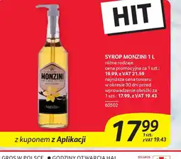 Selgros Syrop Monzini oferta