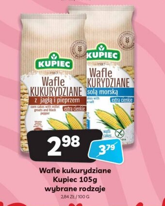 Delfin Wafle kukurydziane Kupiec 105g oferta