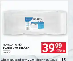 Selgros Horeca papier toaletowy oferta