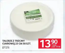Selgros Talerze z trzciny cukrowej oferta
