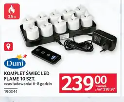Selgros Komplet świec LED Flame oferta
