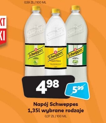 Delfin Napój Schweppes 1,35l oferta