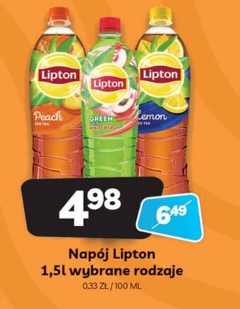 Delfin Napój Lipton 1,5l oferta