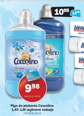 Delfin Płyn do płukania Coccolino 1,45-1,8l oferta
