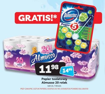 Delfin Papier toaletowy Almusso 20 rolek oferta