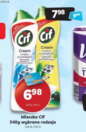 Delfin Mleczko Cif 540g oferta