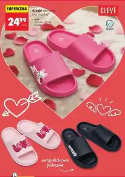 Biedronka Klapki damskie lub męskie oferta