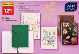 Biedronka Brulion lub kołozeszyt oferta