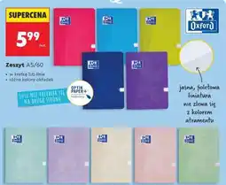 Biedronka Zeszyt A5/60 oferta