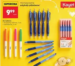 Biedronka W wymazywalne artykuły piśmienne oferta