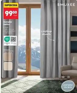 Biedronka Komplet zasłon oferta