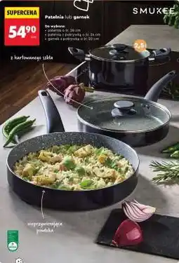 Biedronka Patelnia lub garnek oferta