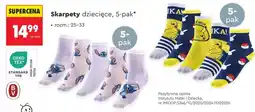 Biedronka Skarpety dziecięce, 5-pak oferta