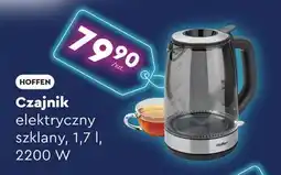 Biedronka Czajnik elektryczny szklany, 1,7 l, 2200 W oferta