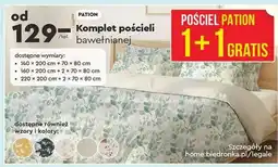 Biedronka Komplet pościeli bawełnianej oferta