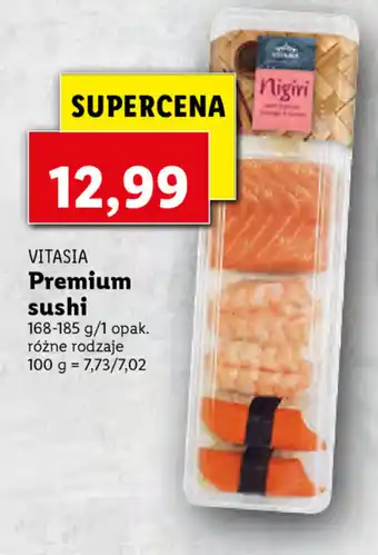 Lidl Premium sushi 168-185g oferta