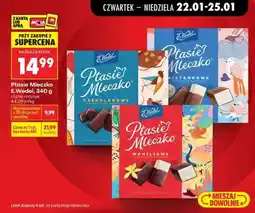 Biedronka PTASIE MLECZKO E.WEDEL, 340 G oferta