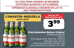 Netto Piwo Budweiser Budvar Original oferta