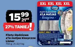 Netto Filety śledziowe a'la matjas klasyczne Lisner Lisner oferta