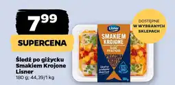Netto Śledź po giżycku Smakiem Krojone Lisner oferta