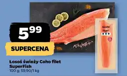 Netto Łosoś świeży Coho filet SuperFish oferta