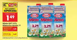Biedronka Mleko UHT 3,2% Mlekovita Łączka, 1l oferta