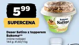 Netto Deser Satino z topperem Bakoma oferta