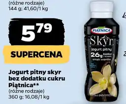 Netto Jogurt pitny skyr bez dodatku cukru Piątnica oferta