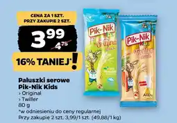 Netto Paluszki serowe Pik-Nik Kids oferta
