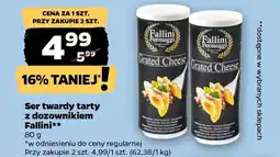 Netto Ser twardy tarty z dozownikiem Fallini oferta