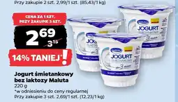 Netto Jogurt śmietankowy bez laktozy Maluta oferta