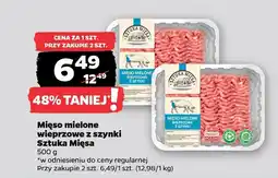 Netto Mięso mielone wieprzowe z szynki Sztuka Mięsa oferta