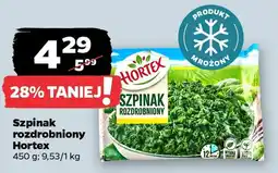 Netto Szpinak rozdrobniony Hortex oferta