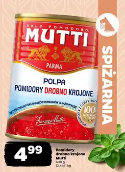 Netto Pomidory drobno krojone Mutti oferta