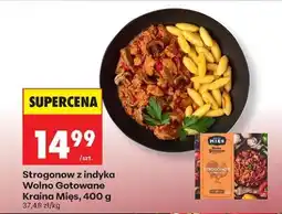 Biedronka Strogonow z indyka Wolno Gotowane Kraina Mięs, 400 g oferta