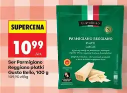 Biedronka Ser Parmigiano Reggiano płatki Gusto Bello, 100 g oferta