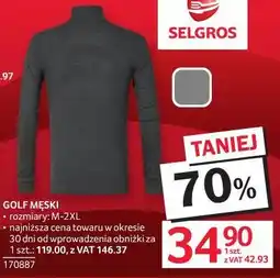 Selgros Golf męski oferta