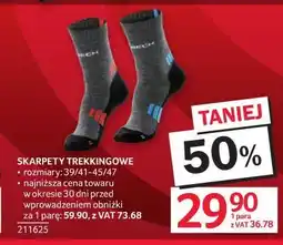 Selgros Skarpety trekkingowe oferta